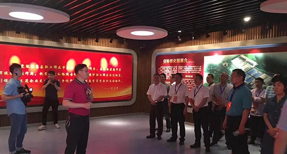 麗水市兩新組織第二次黨建“互查互學(xué)互比”活動全市各縣兩新組織書記參觀安特集團
