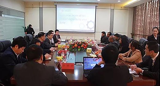 中國安特集團迎來了斯里蘭卡CEB電力公司專家技術(shù)人員一行
